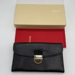 ☆新品同様☆BALLY☆バリー☆長財布☆本革☆ブラック