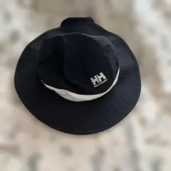 Helly Hansen バケットハット KS 黒と白　50cmくらい