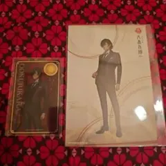 刀剣乱舞　大本丸博　大倶利伽羅　祝装ポストカード 箔押しクリアカード