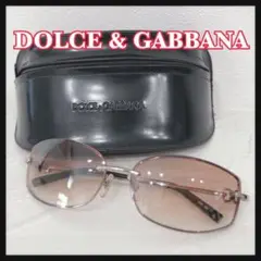 ☆美品☆ DOLCEu0026GABBANA サングラス ラインストーン 収納ケース