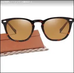 サングラス [iFala] ブラウン UV400 メンズ レディース