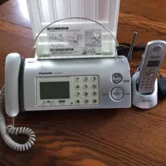 Pansonic KW-PW605DW パーソナルファクス美品 Panasonic おたっくす KX-PW605-S、KX-FAN512-S - メルカリ