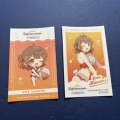 学園アイドルマスター　学マス　スイパラ　コラボ　江ノ島　特典　カード　花海佑芽