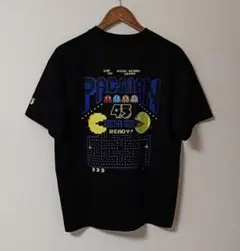 【新品・未使用・タグ付き】パックマン 45周年Tシャツ LL 黒 PAC-MAN