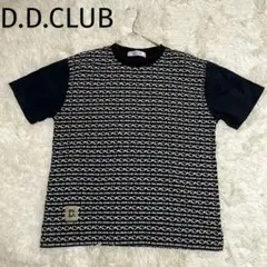 ＊D.D.CLUB＊【F】クジラ柄プリントTシャツ　総柄　クジラ刺繍　休日