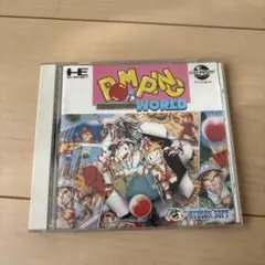 PCエンジン　CDrom2 ポンピングワールド