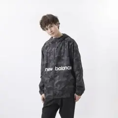 New Balance ニューバランス カモフラ ウーブンジャケット M