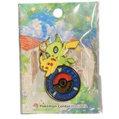 ✨新品未開封✨ポケモンセンターナゴヤ限定✨ロゴピンズ✨ピカチュウ　セレビィ✨