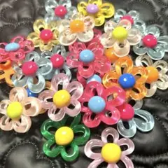 期間限定セット　フラワー　デコパ　デコパーツ　50個セット