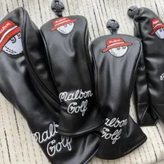 Malbon Golf ゴルフ ヘッドカバー 4 点セット1+3+5+UT
