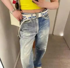 希少 MARTINE ROSE マーティンローズ 24SS ベルト 128cm