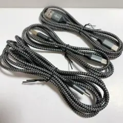 USB タイプC 充電ケーブル3本セット　Android iPhone