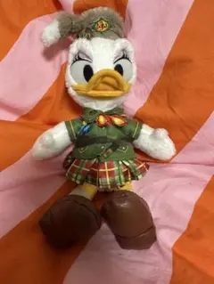 ディズニーリゾート デイジー　ウッドチャック　ぬいぐるみバッジ