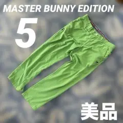 美品　MASTER BUNNY EDITION ゴルフパンツ　GOLF 5 緑