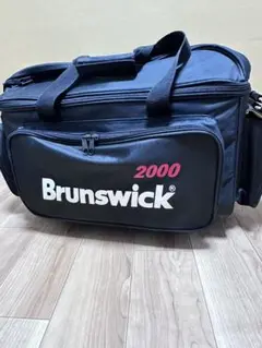 Brunswick ボウリングバッグ ボール2個収納