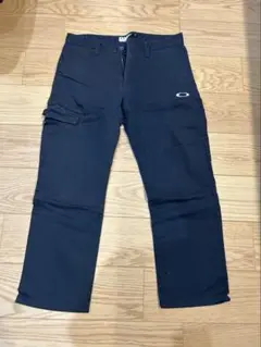 Oakley ブラック カーゴパンツ