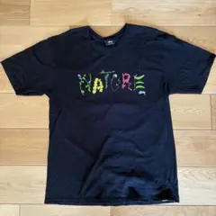 Stussy NATURE ブラック Tシャツ L