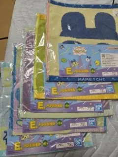 一番くじ　たまごっち　ハンドタオル5枚セット