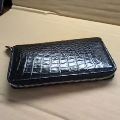 クロコダイルラウンド長財布