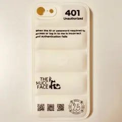 MUCC 3D夢烏ケース iPhoneSE対応 ホワイト ムック