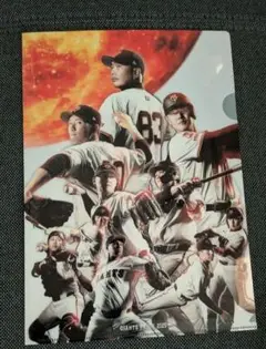 読売ジャイアンツ 選手クリアファイル（非売品）