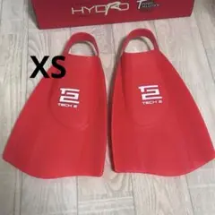 HYDROTECH2 フィン XSサイズ レッド