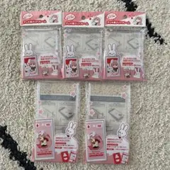 【マイコレ】チェキ用クリアフレーム 5点セット