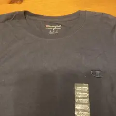 Champion ネイビーTシャツ Ｌ