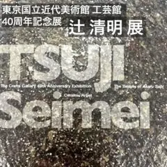 【新品・未使用】 陶匠・辻清明展　図録　東京国立近代美術館【美術館図録】