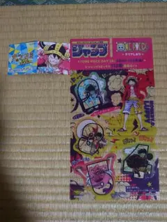 ONE PIECE 少年ジャンプ オマケ ナツコミ2025ステッカー