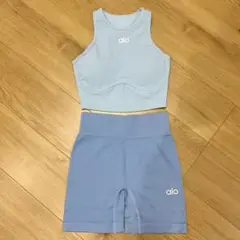aloヨガ　アロヨガ　セットアップ　S