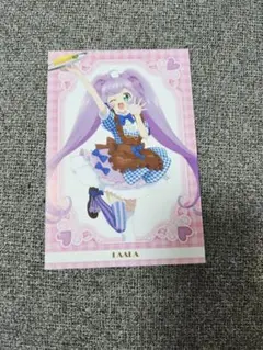 プリパラ アイカツ コラボ スイパラ 特典 ポストカード 真中らぁら らあら