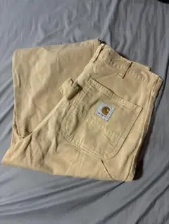 Carhartt カーゴパンツ クリームイエロー