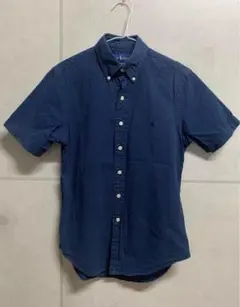 ラルフローレン　シアサッカー　RalphLauren シャツ　ボタンダウン