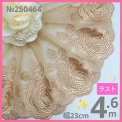 【ラスト】№250464　チュールレース
