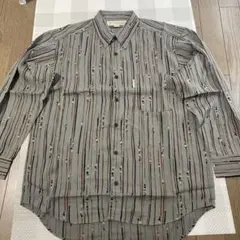 STEFA NO VALENTINO ストライプシャツ Mサイズ