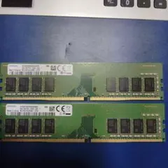 ディスクトップ用SAMSUNG 8GB×2 PC4-2666V メモリ