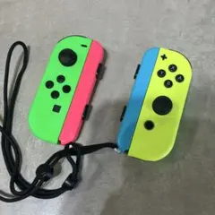 Nintendo Switch Joy-Con 緑とピンク　ジャンク品