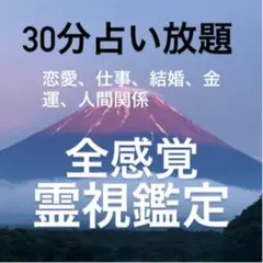 占い 霊視 霊視鑑定 占い放題
