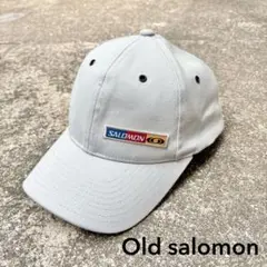 即決値下げ可 old salomon vintage キャップ