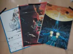 ★クラッシャージョウ『劇場版B2スケジュールカレンダー•ポスター』3枚セット