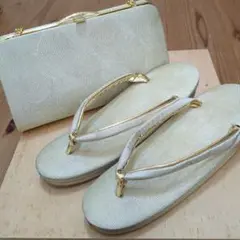 【美品】創作御誂　草履バッグ2点セット　フォーマル