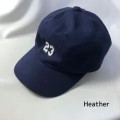 Heather ヘザー　キャップ　帽子　 刺繍入り