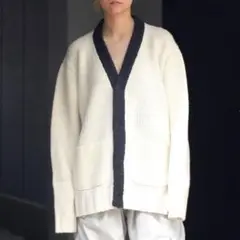 saby Baloon Knit Cad カーディガン