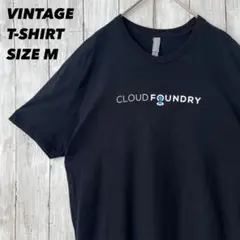 アメリカ古着 NEXT LEVEL バックプリントTシャツ　サイズM黒　ブラック