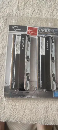 中古品　G.SKILL SNIPER X DDR4 16GB (2x8GB)