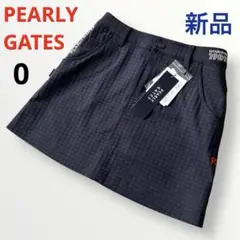 【新品】パーリーゲイツ 伸縮性抜群◎ ストレッチ スカート 0 ネイビー
