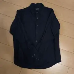 無印良品　ヘンプコットン長袖シャツ S