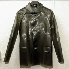 BALENCIAGA(バレンシアガ) バックロゴプリント 防水オペラレインコート BALENCIAGA(バレンシアガ) バックロゴプリント 防水オペラレイン