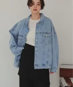 titivate 新品★ ビッグシルエットデニムジャケット